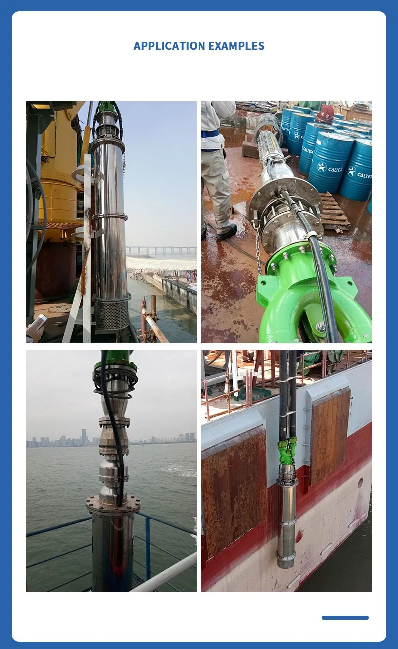 Submersible Seawater Pump for Offshore Platform